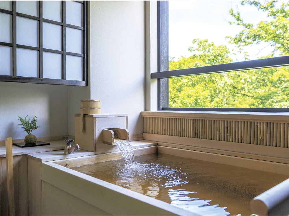 Setsugetsuka Bettei Suiun_All rooms have natural hot spring, open-air baths